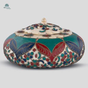 Minakari Round Box