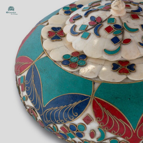 Minakari Round Box - Image 2