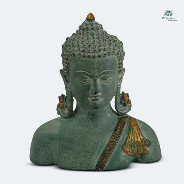 Antique Buddha Bust Decor