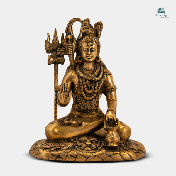 Handcrafted Brass Lord Shiva Idol 