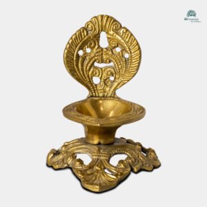 Handmade Ornate Brass Diya
